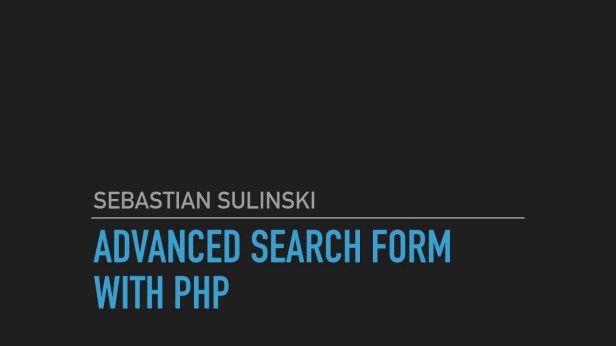 In this course you will learn how to create the advanced search form for your website with PHP and MySQL.  We will learn how to build the form with the text field for the search phrase, dropdown menus and radio buttons for single and checkboxes for multiple selection of the search criteria.  We will create a database and define the relationships between the tables using Primary and Foreign keys.  You will learn how to use SQL JOIN statements in order to retrieve data based on the submitted request.